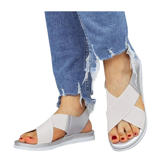 British wind flat sandals
