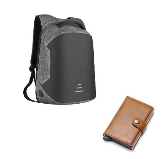 Anti-theft laptop backpack