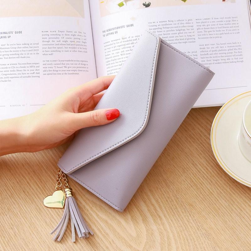Women's Long Wallet Tri-fold Mobile Phone Bag
