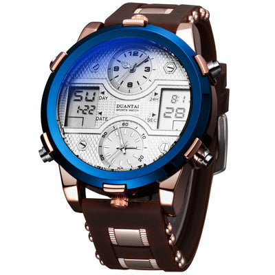 Dual movement quartz watch