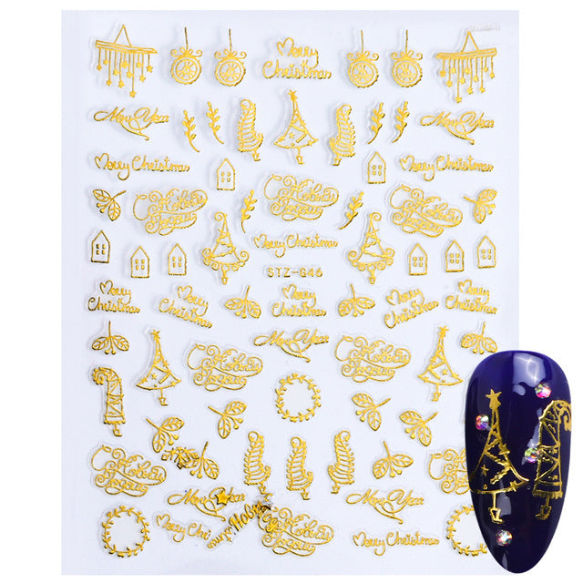 Nail decal jewelry