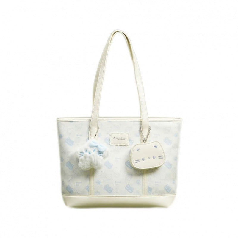 Large Capacity Cute Toast Hand Tote Bag
