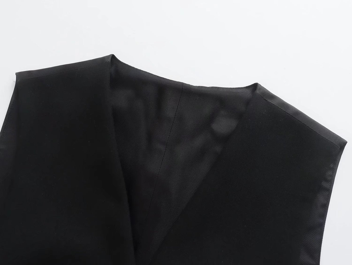 New Temperament Fashion Faux Pearl Button Vest