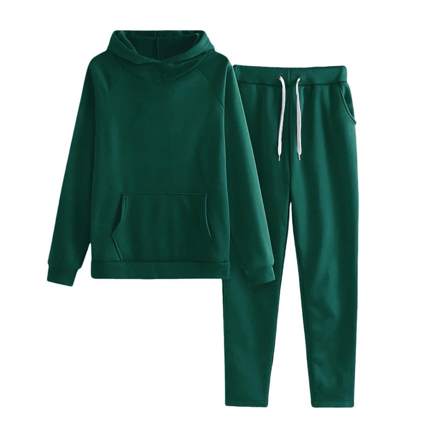 Unisex Hoodie And Sweatpants Twopiece Set
