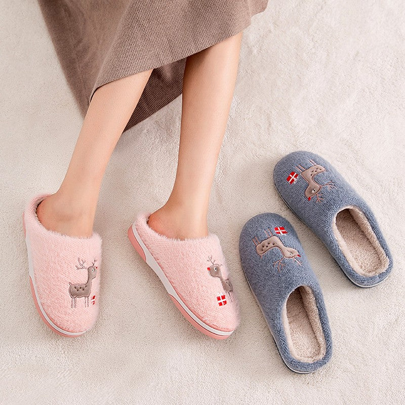 Warm thick cartoon indoor winter cotton wool drag