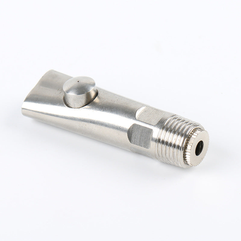 Stainless steel drinking fountain for pigs