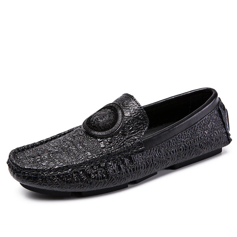 One-legged Soft Sole Lazy Casual Driving Men's Shoes