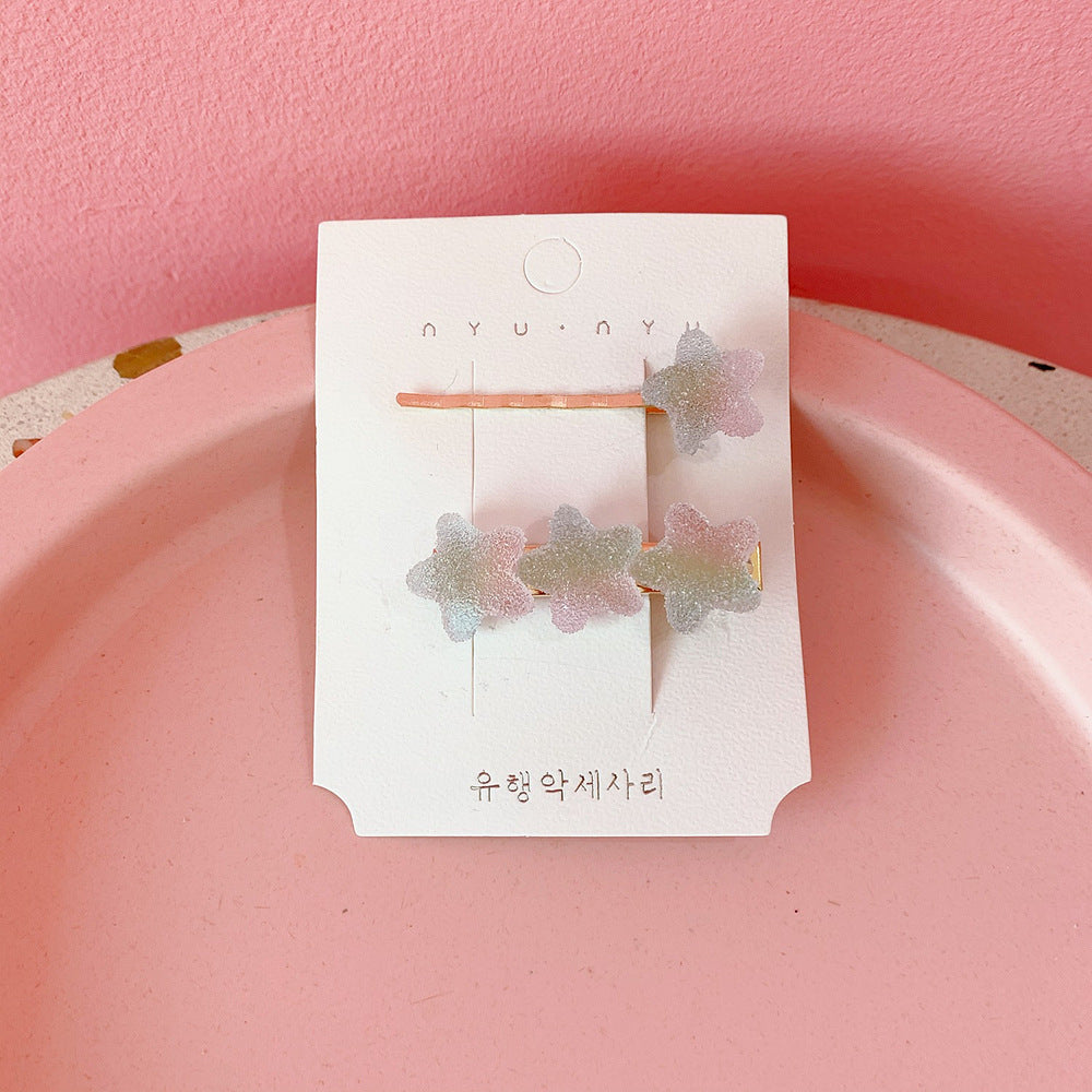 Gradient star hairpin