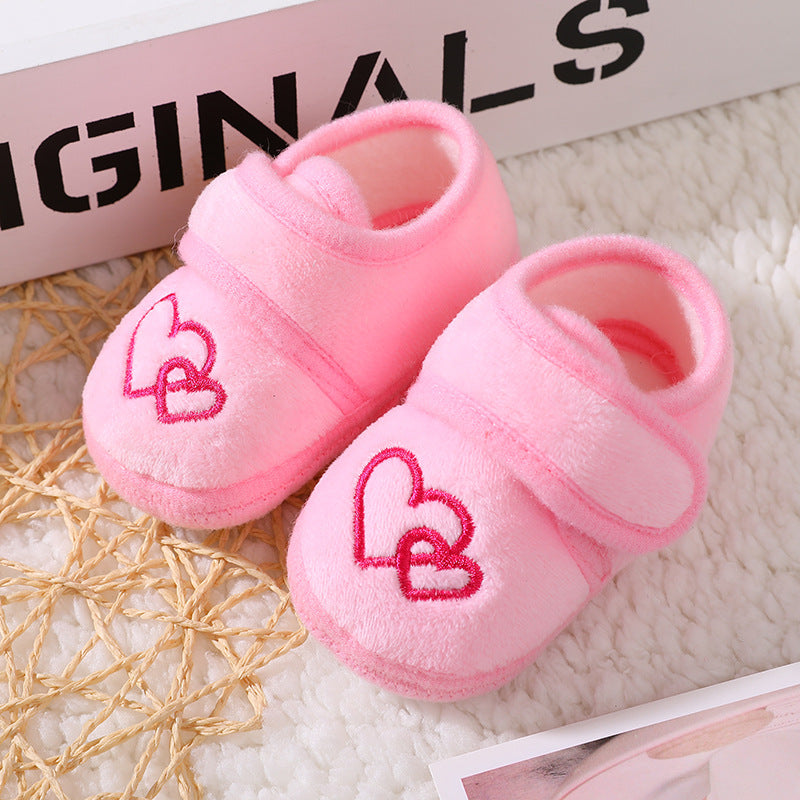 Year Old Baby Shoes 3-6-9-12 Months Old Male Baby Shoes Female Toddler Shoes Soft Bottom XSX036