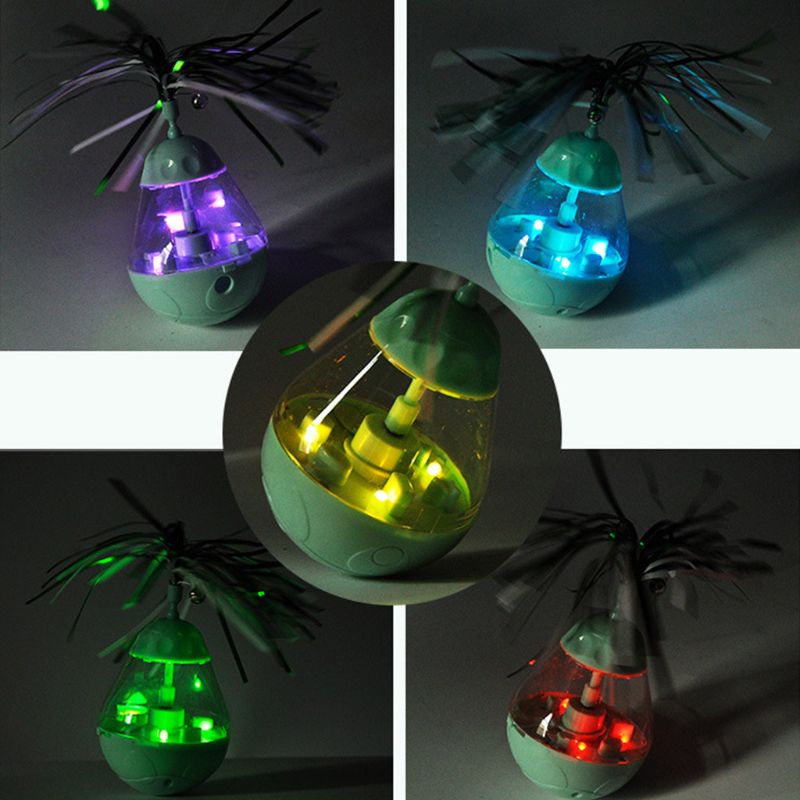 Tumbler led light cat toy