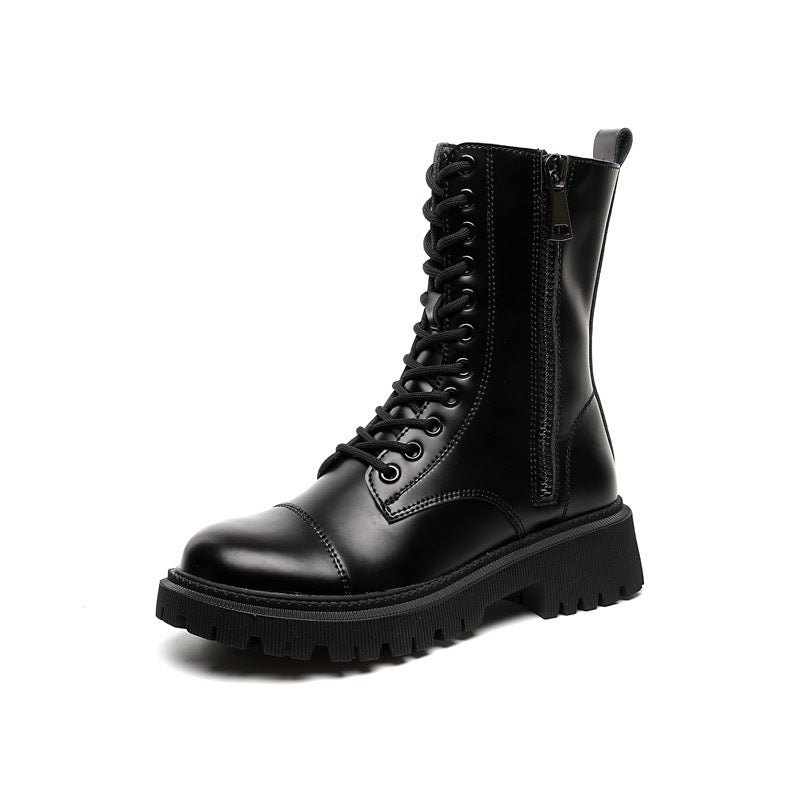 Women's Heightened Thick Bottom All-match Martin Boots