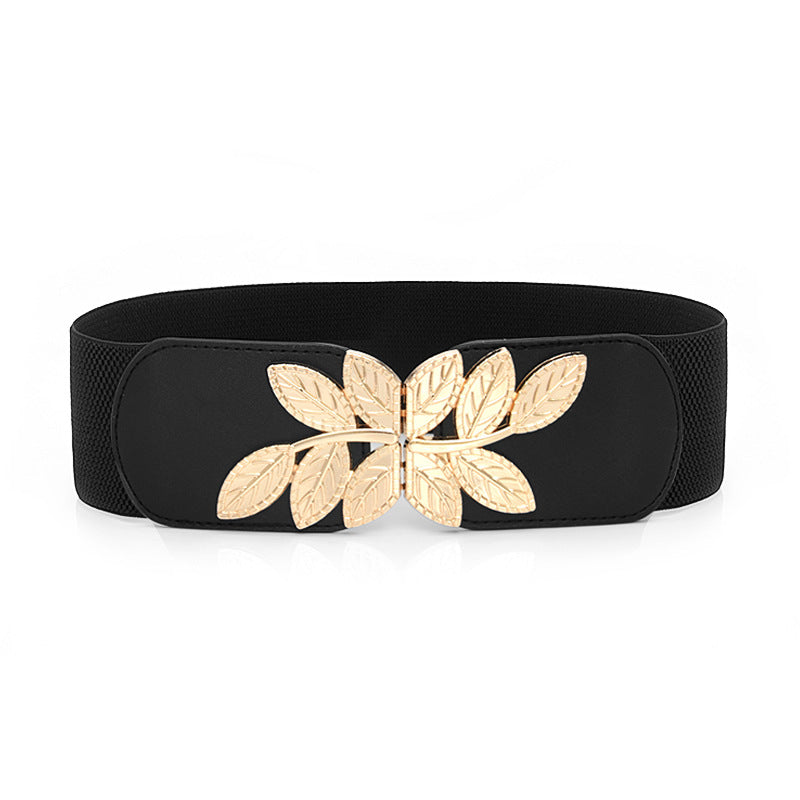 Palace vintage engraving leaf belt