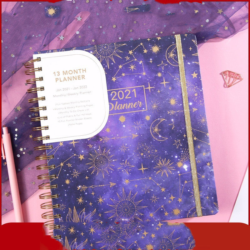 Punch in student notebook