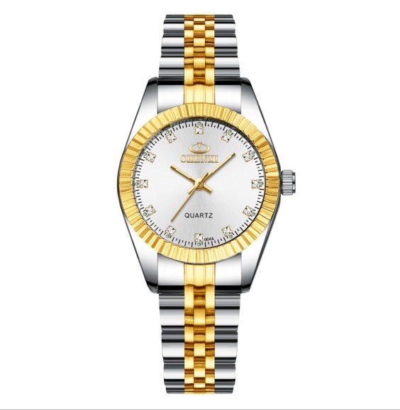 Quartz watch couple table