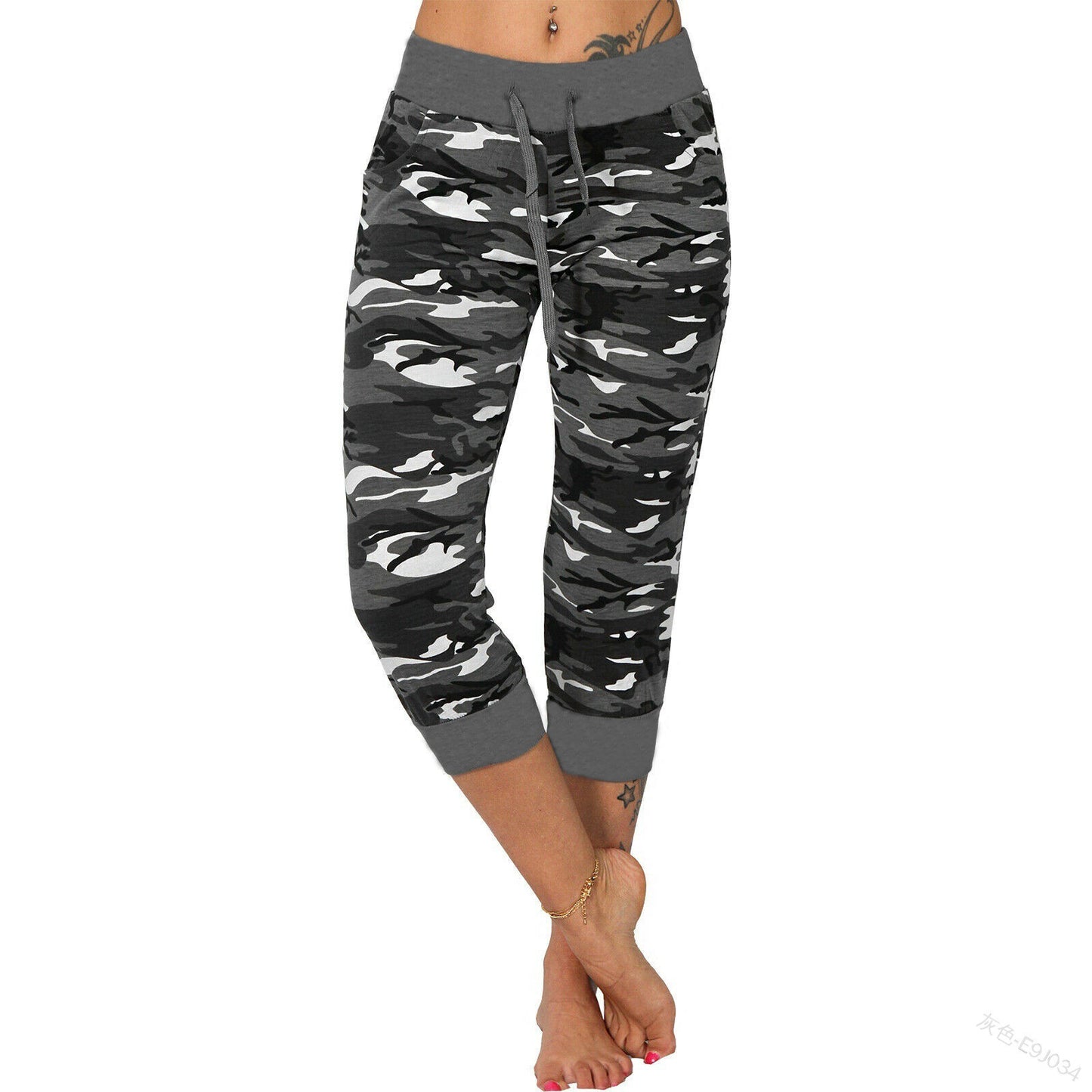 Yoga Camouflage 7 - Minute - Cut Ankle Pants