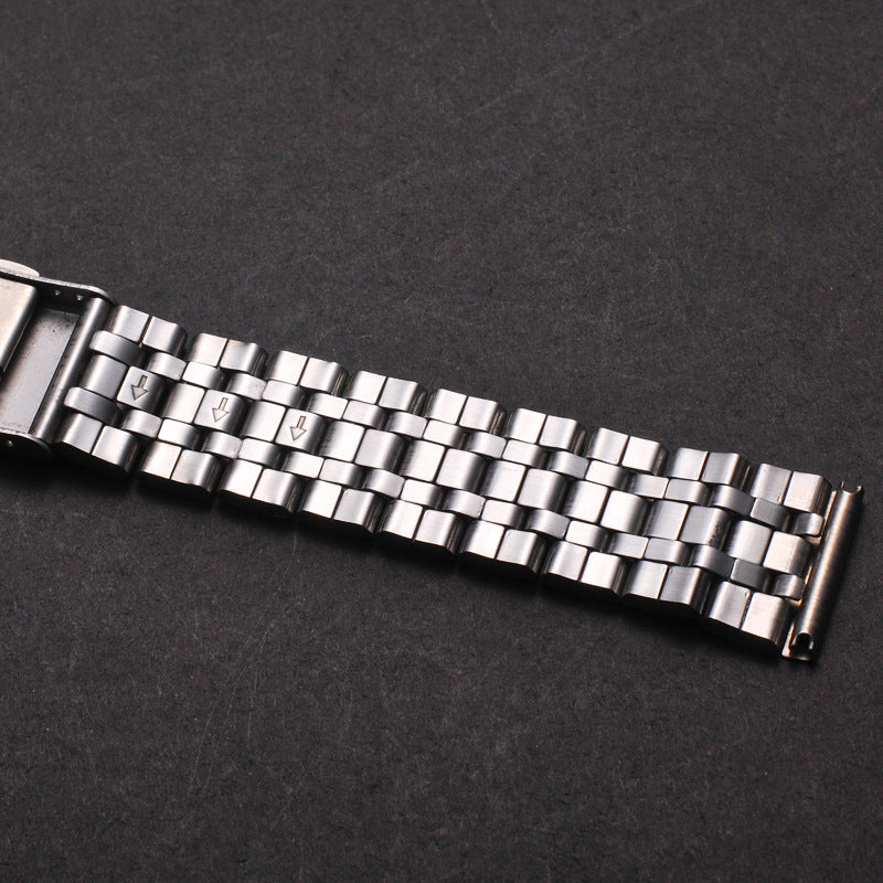Watch strap accessories stainless steel five-bead strap