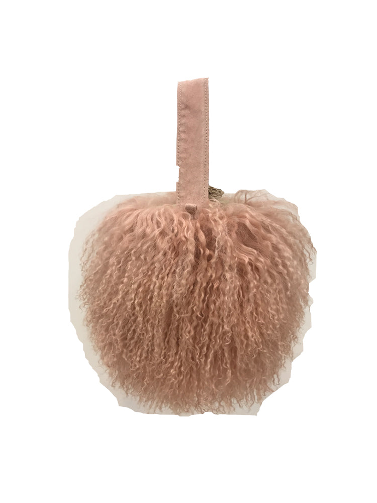 Plush and lovely fur bag