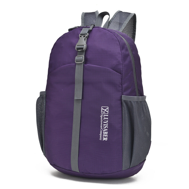 Foldable Nylon Waterproof Lightweight Climbing Backpack Outdoor Sports Bag