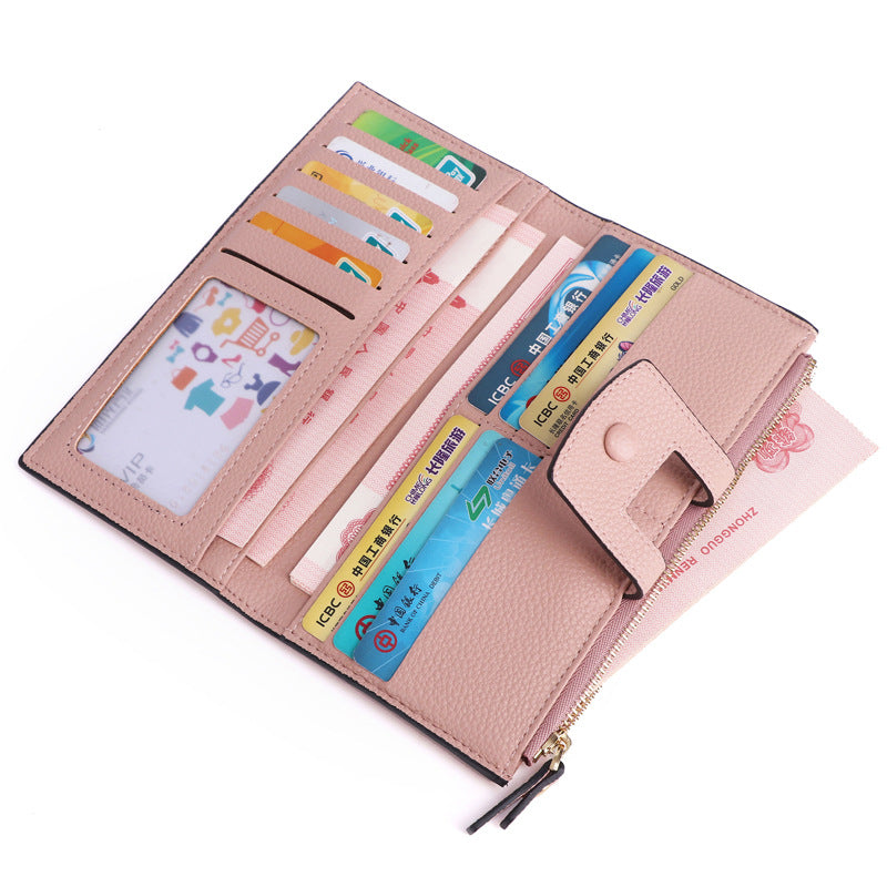 Buckle new ladies wallet multifunction