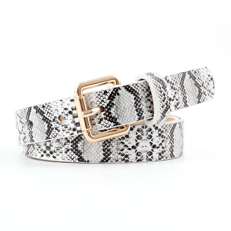 Vintage thin belt