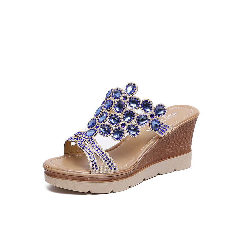 Openwork Sandals with Sponge Bottom