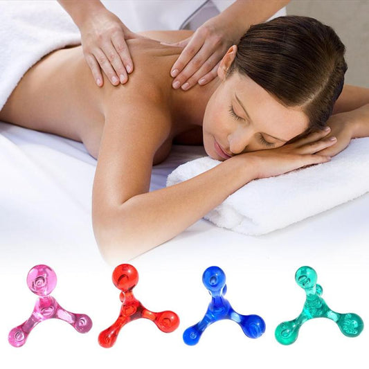 Manual frog massager