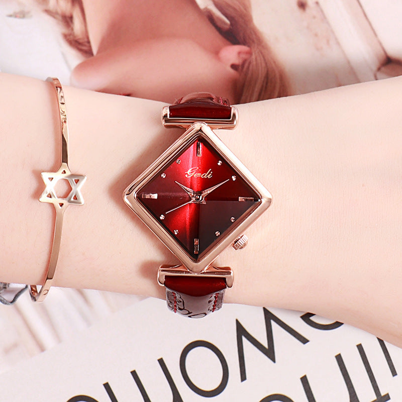 Diamond dial watch