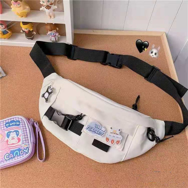 Women's Ins Harajuku Style All-match Messenger Bag Large Capacity