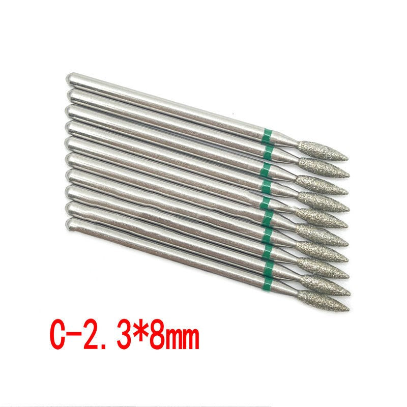 Nail Emery Sanding Sleeve Loading And Unloading Drill To Remove Dead Skin Diamond Bit