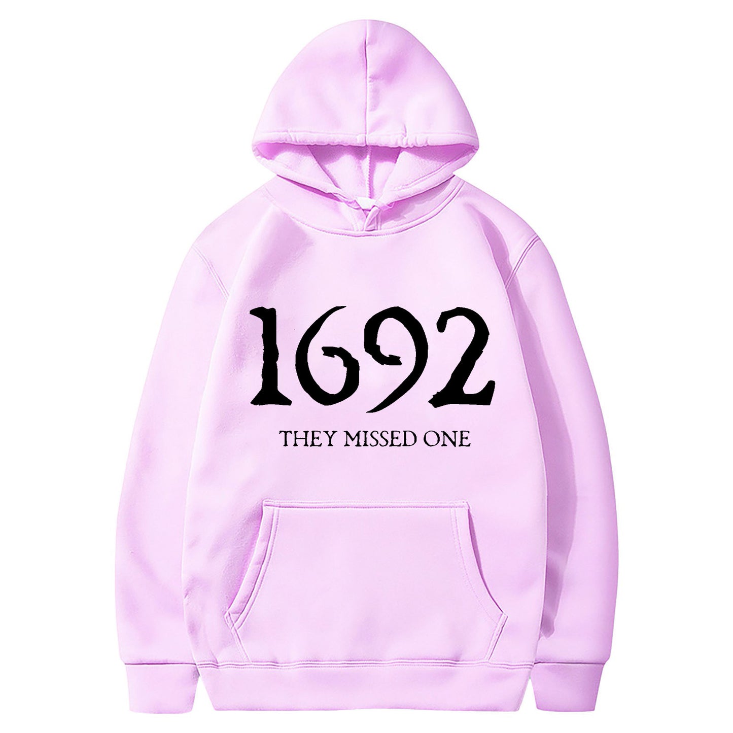 Women's Missing A Hooded Printed Sweater