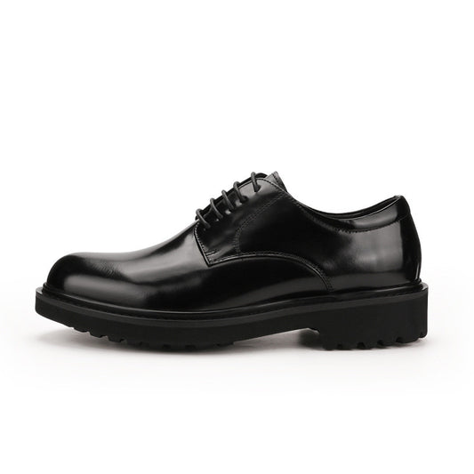 Men's Business Casual Trend All-match Increased Leather Shoes
