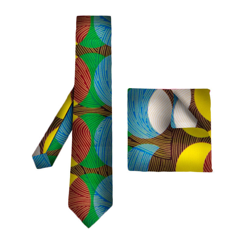 Two-piece men's tie