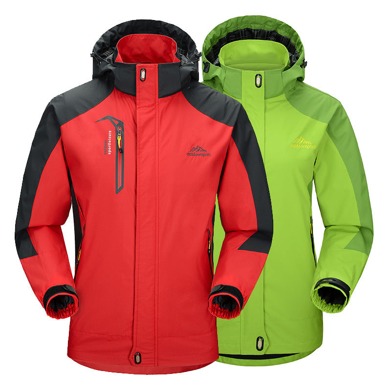Sports hooded mountaineering