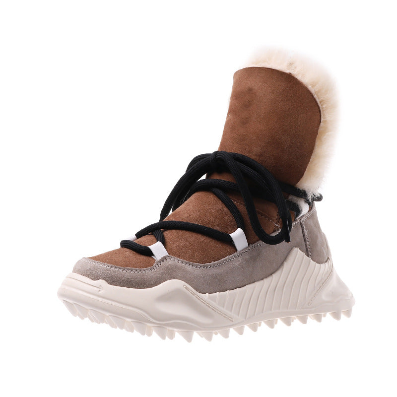 Snow Boots Are Thin, Non-Slip, Thick, Waterproof And Warm