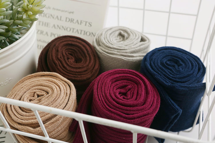 Over the Knee Ladies Twist Cotton Socks