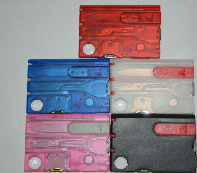 Multifunctional combo saber card