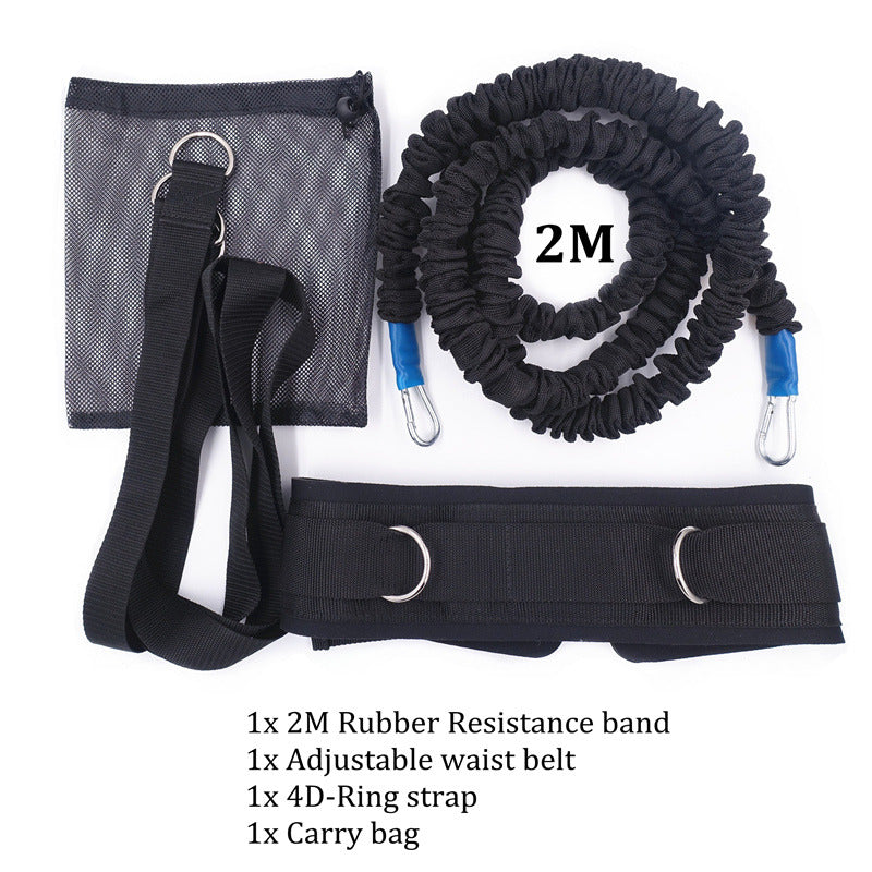 Elastic rope suit