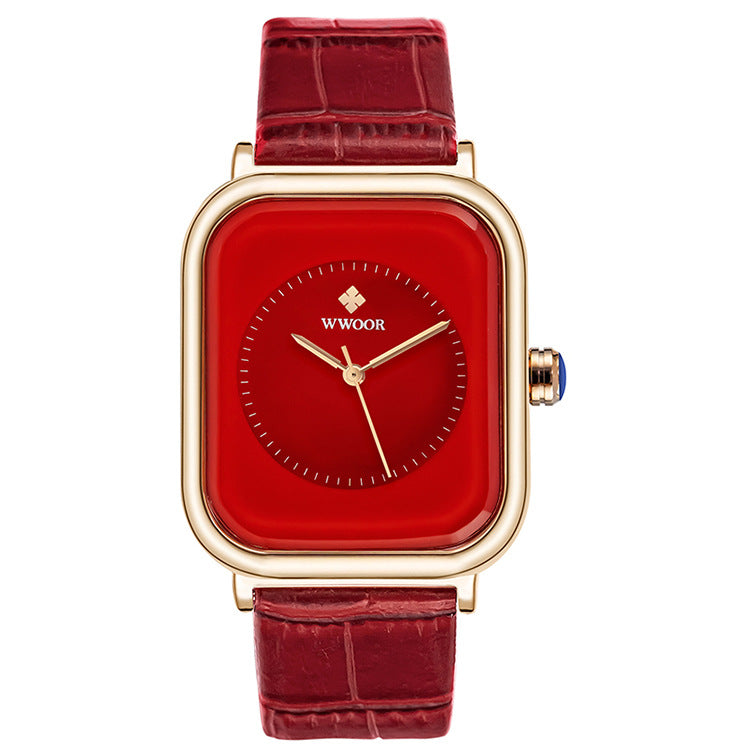 Ladies watch quartz belt waterproof watch