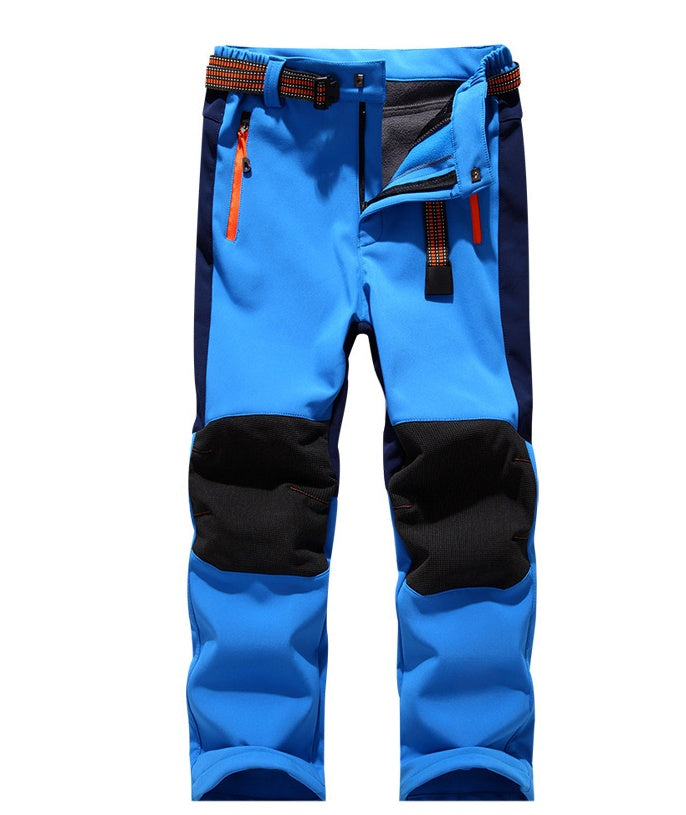 Soft shell pants children's trousers ski pants