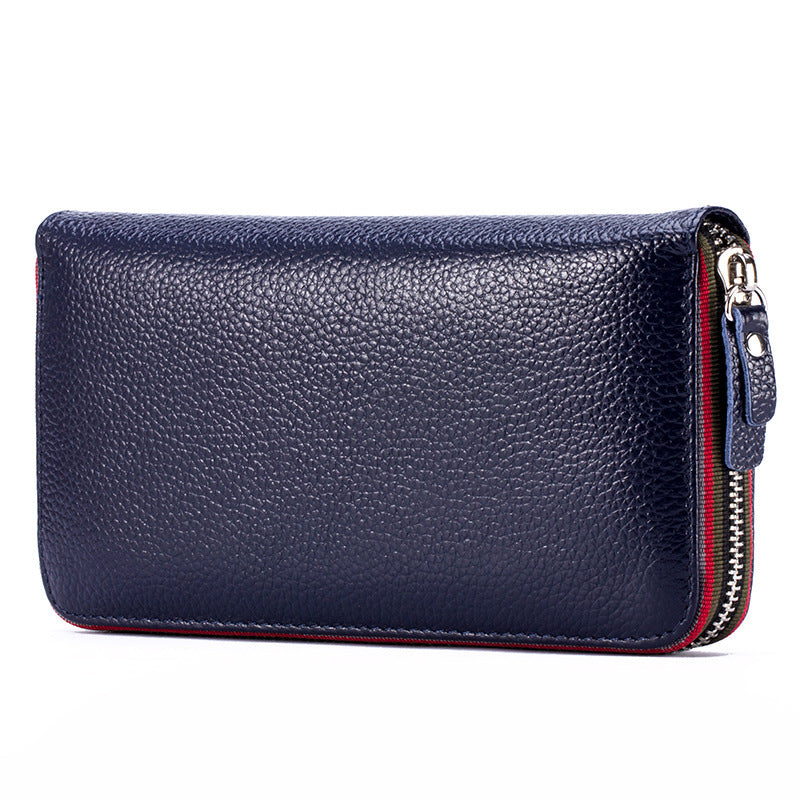Leather casual wallet