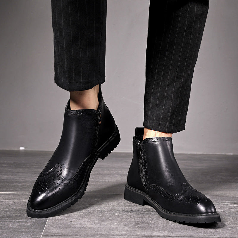 British Carved Business And Leisure Boots