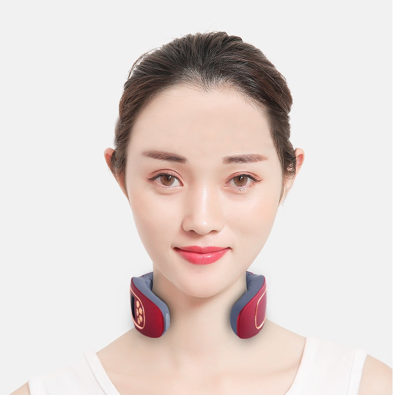 Portable cervical massager for home use