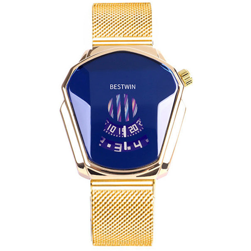 Non-mechanical Locomotive Men's Casual Watch