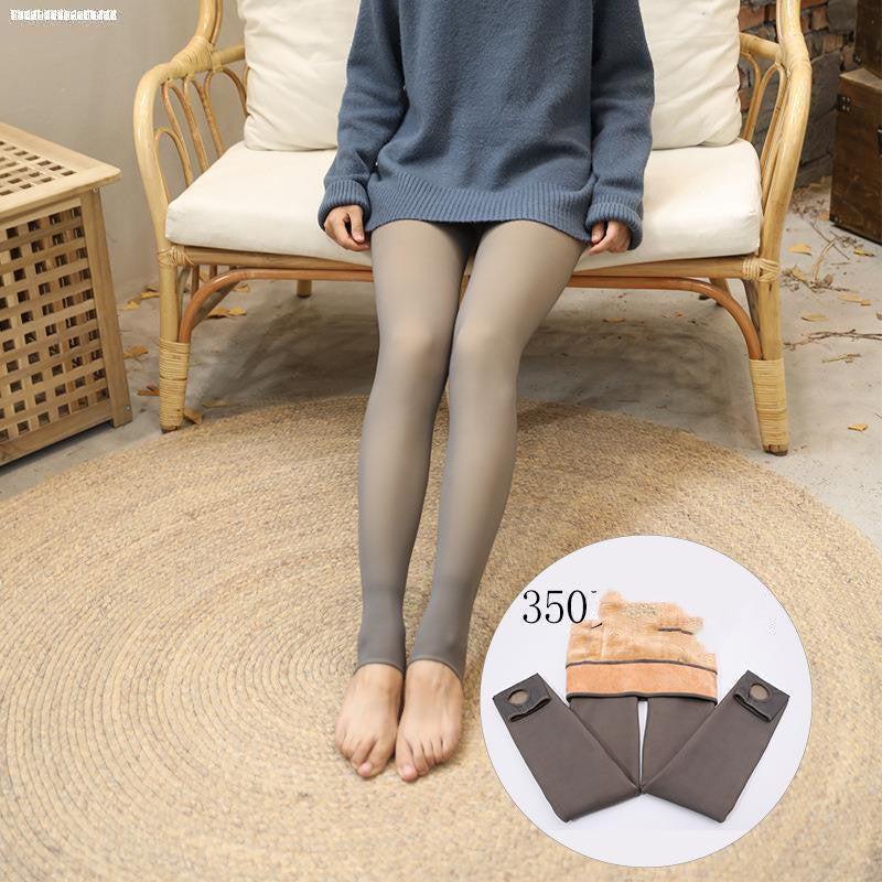 High-waisted belly leggings