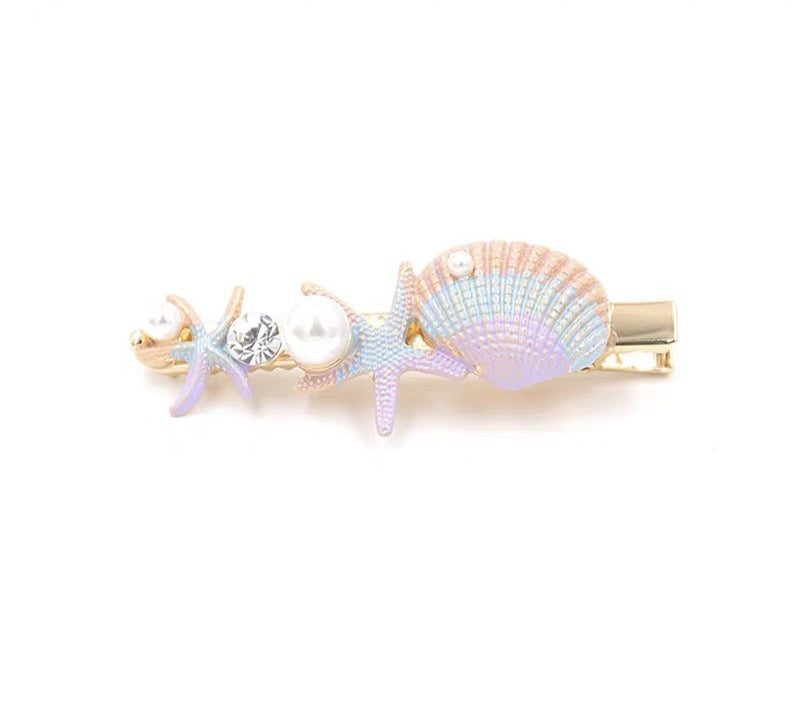 Korean cute and sweet starfish hairpin