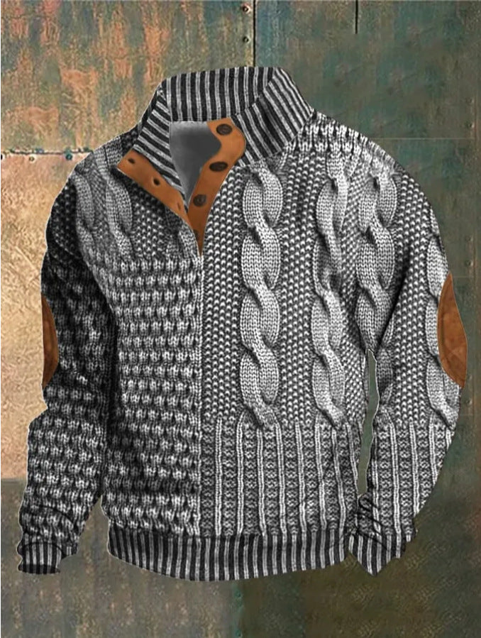 Digital Series Printed Sweatshirt 3D