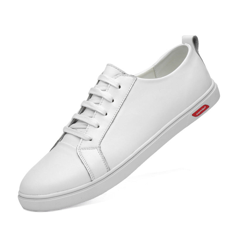 Men's sports white shoes
