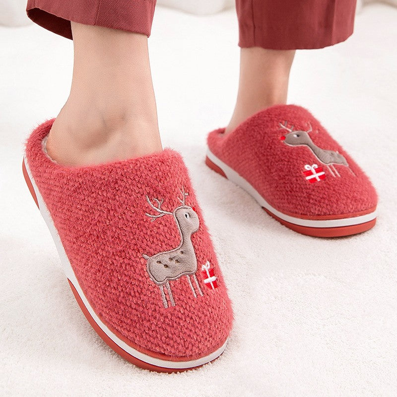 Warm thick cartoon indoor winter cotton wool drag