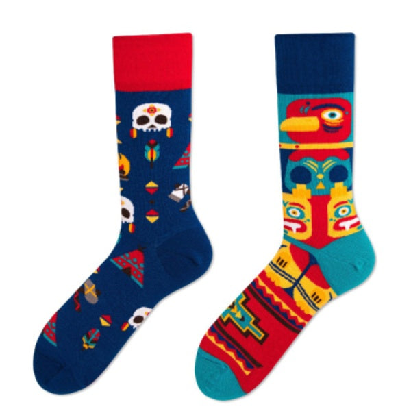 Asymmetric AB socks