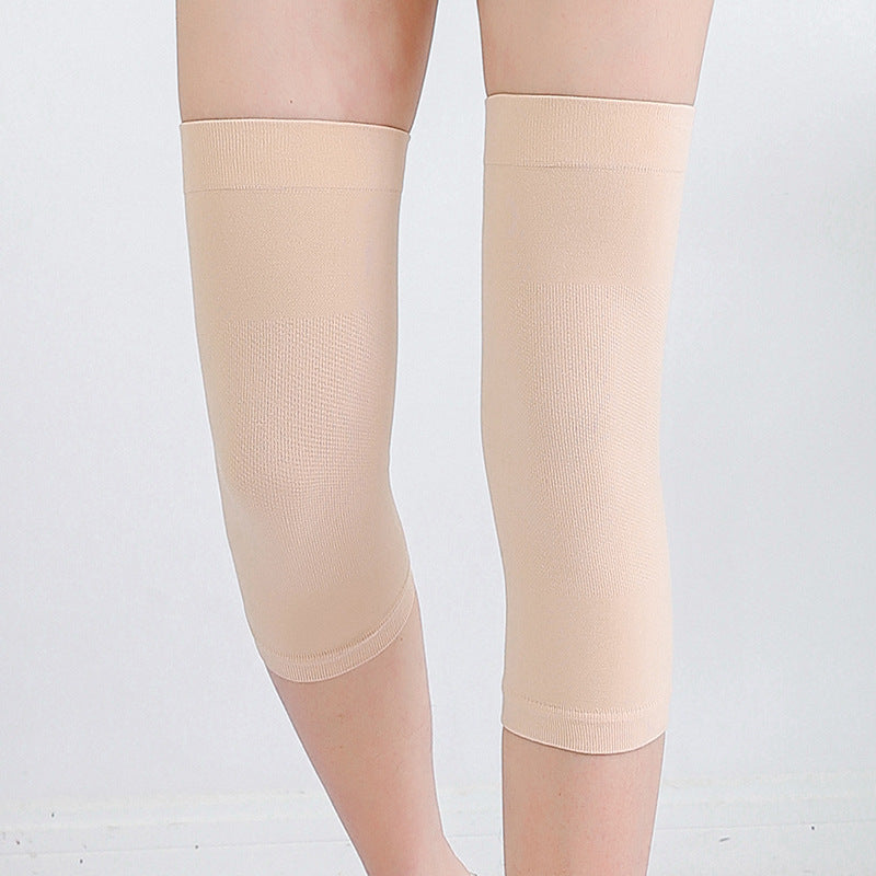 Warm knee protector for mountain biking